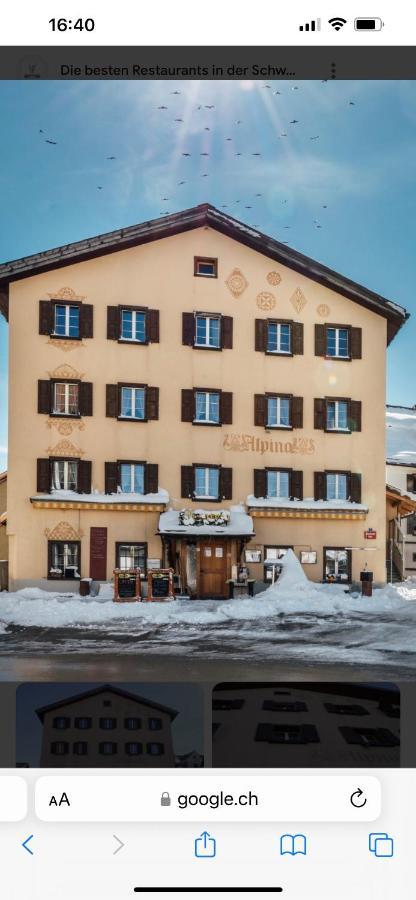 Hotel Und Restaurant Alpina Salouf 外观 照片